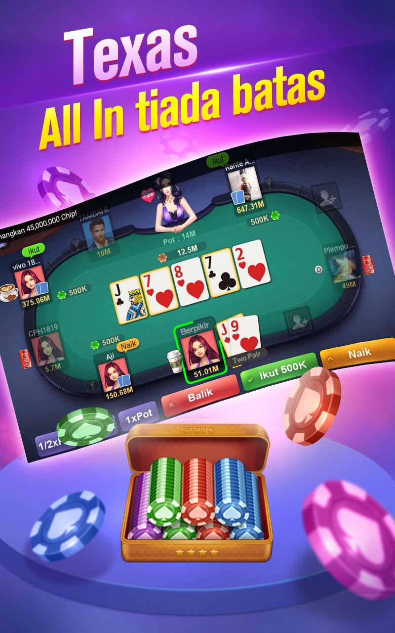 Poker Pulsa-Texas Poker Online