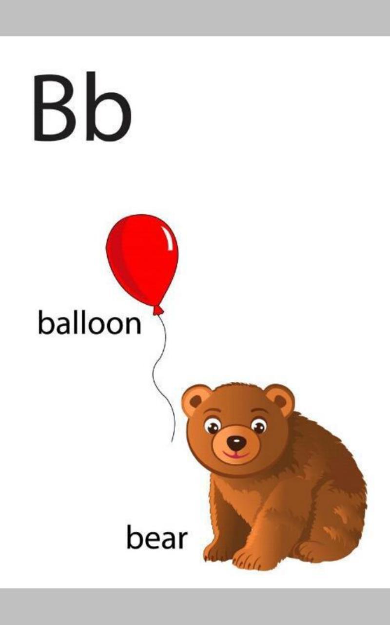 Baby Flashcard Toddler AtoZ