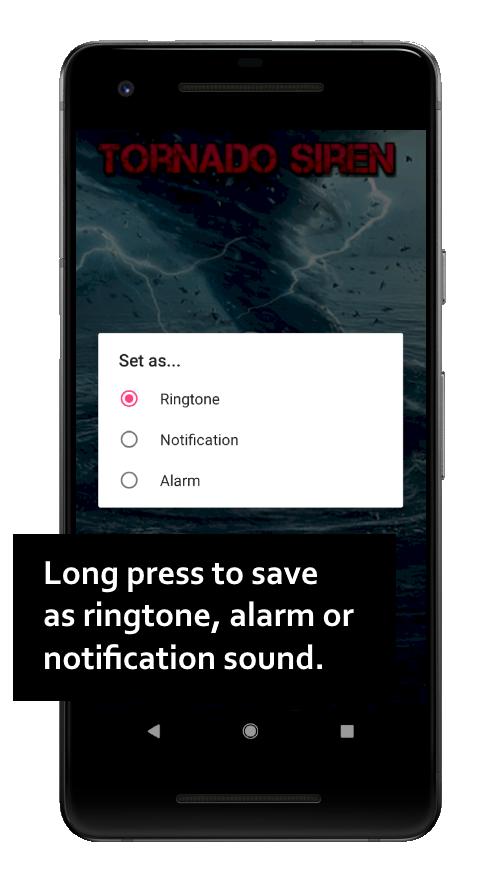 Tornado Siren Sounds And Ringtone