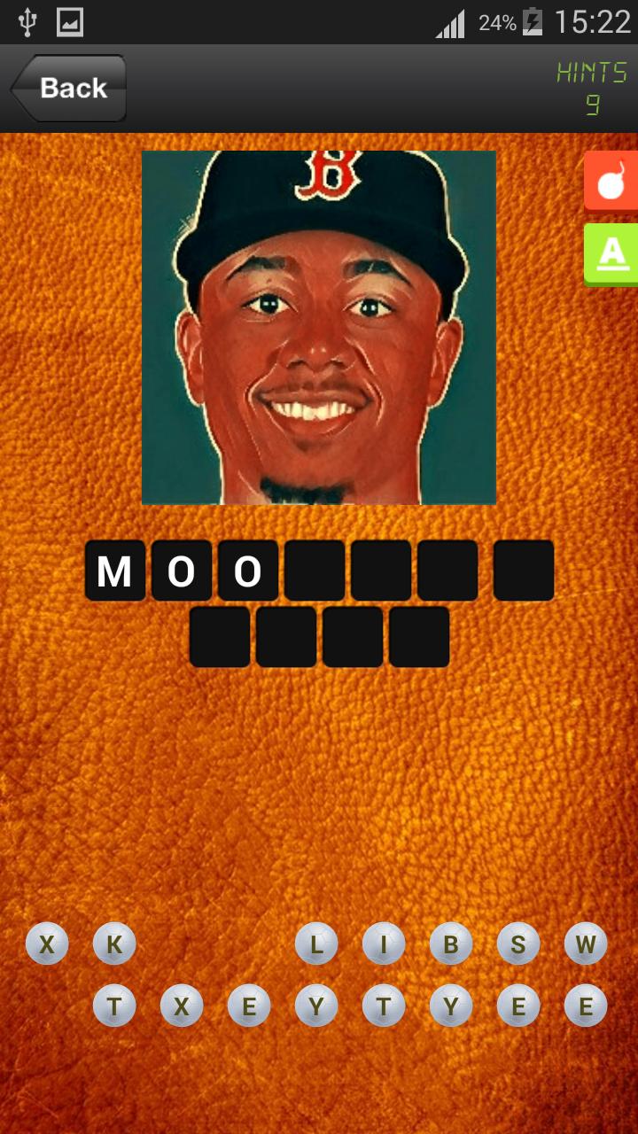 Baseball Player Quiz Trivia