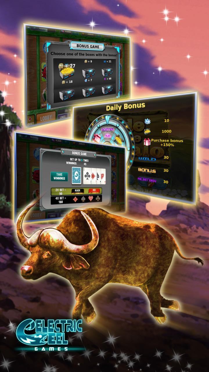 Ride of the Buffalo Slot Game
