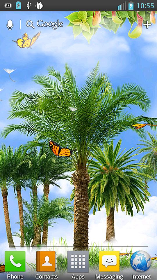 Tropic HD Live Wallpaper