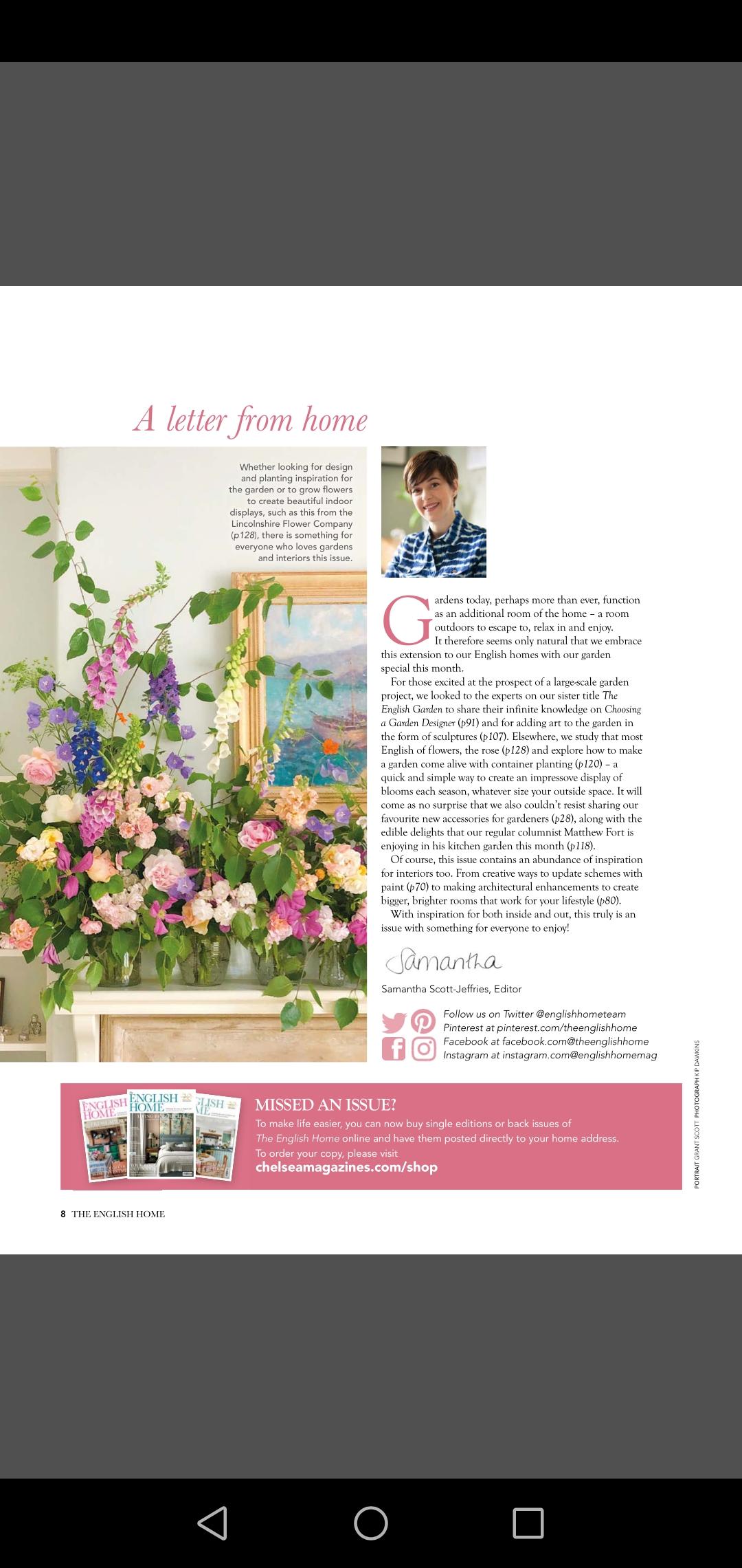 The English Home Magazine