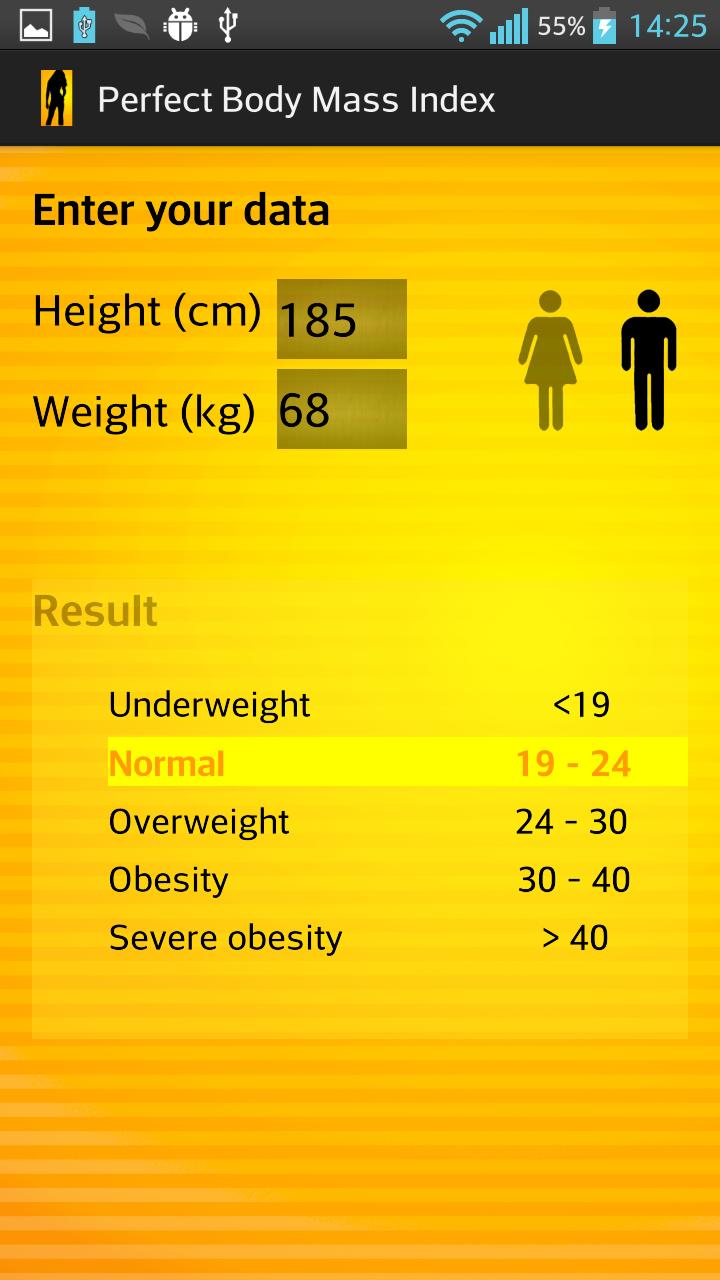 Perfect Body Mass Index