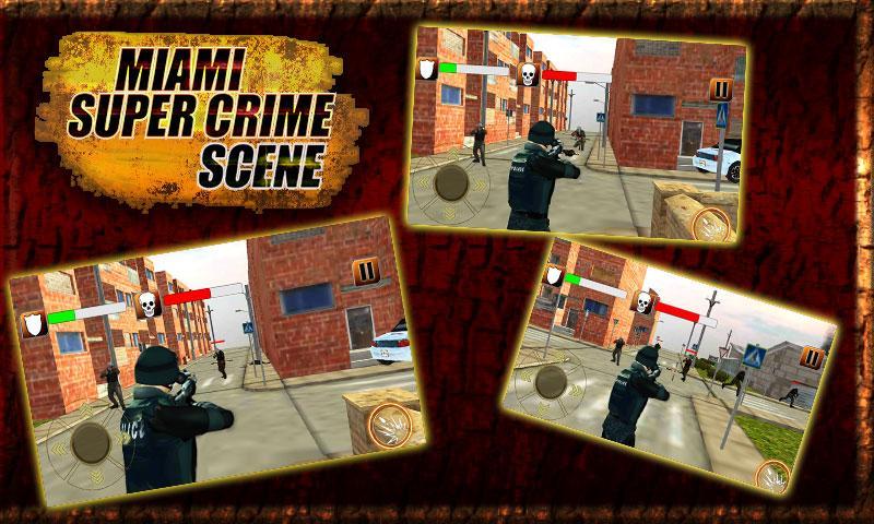 Miami Super Crime Scene