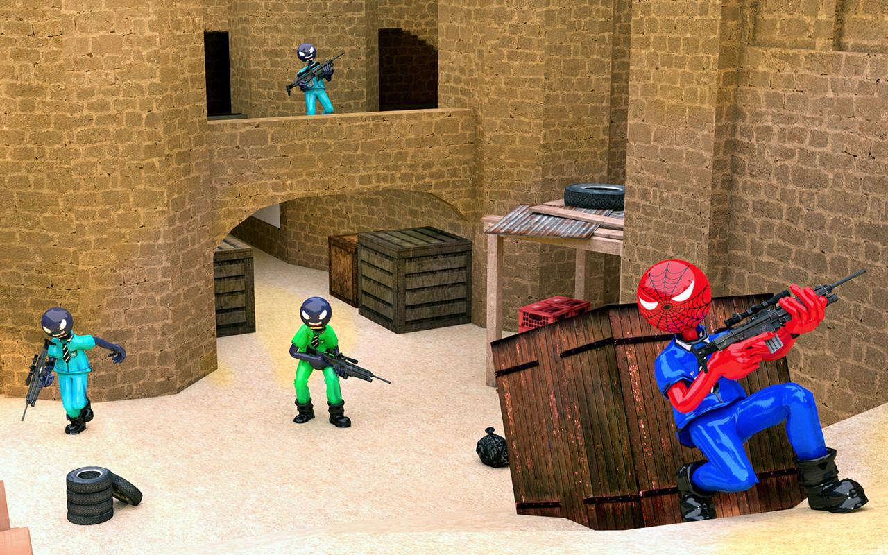 US Army Stickman Shooting Strike