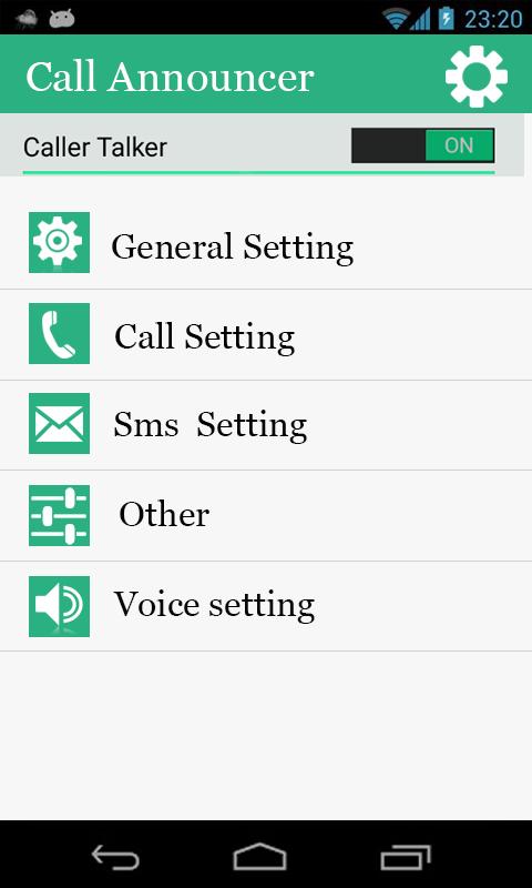 Call & SMS Announcer-Dual