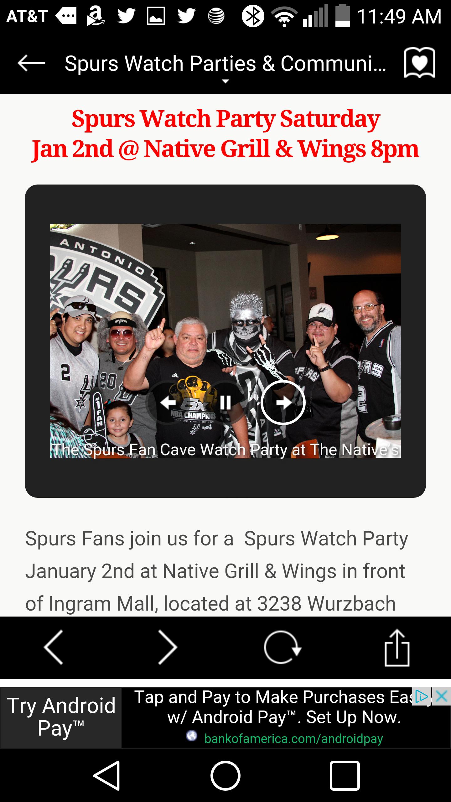 San Antonio Spurs Fan Cave