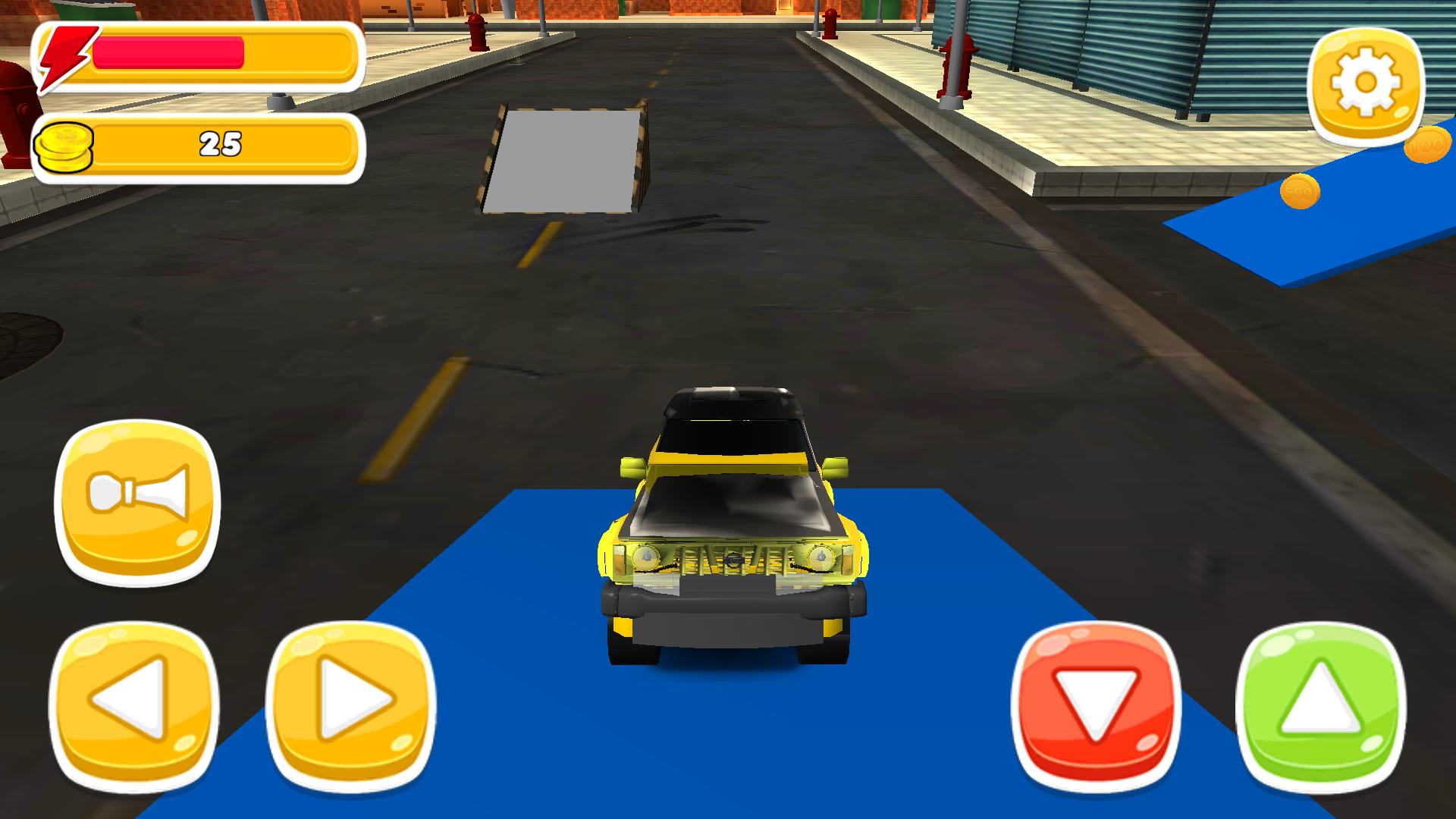 Car Race in Fantastic City