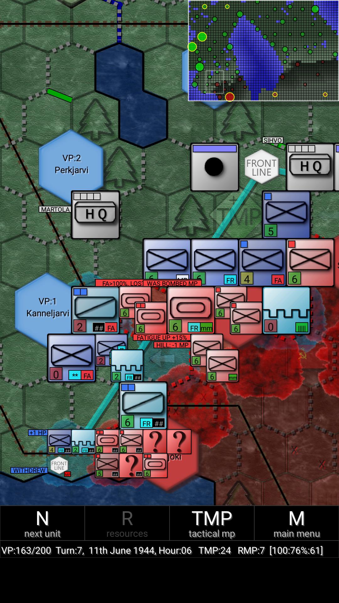 Finnish Defense (turn-limit)