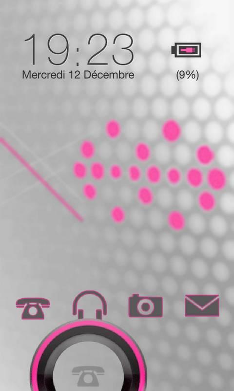 Sense Pink Go Locker theme