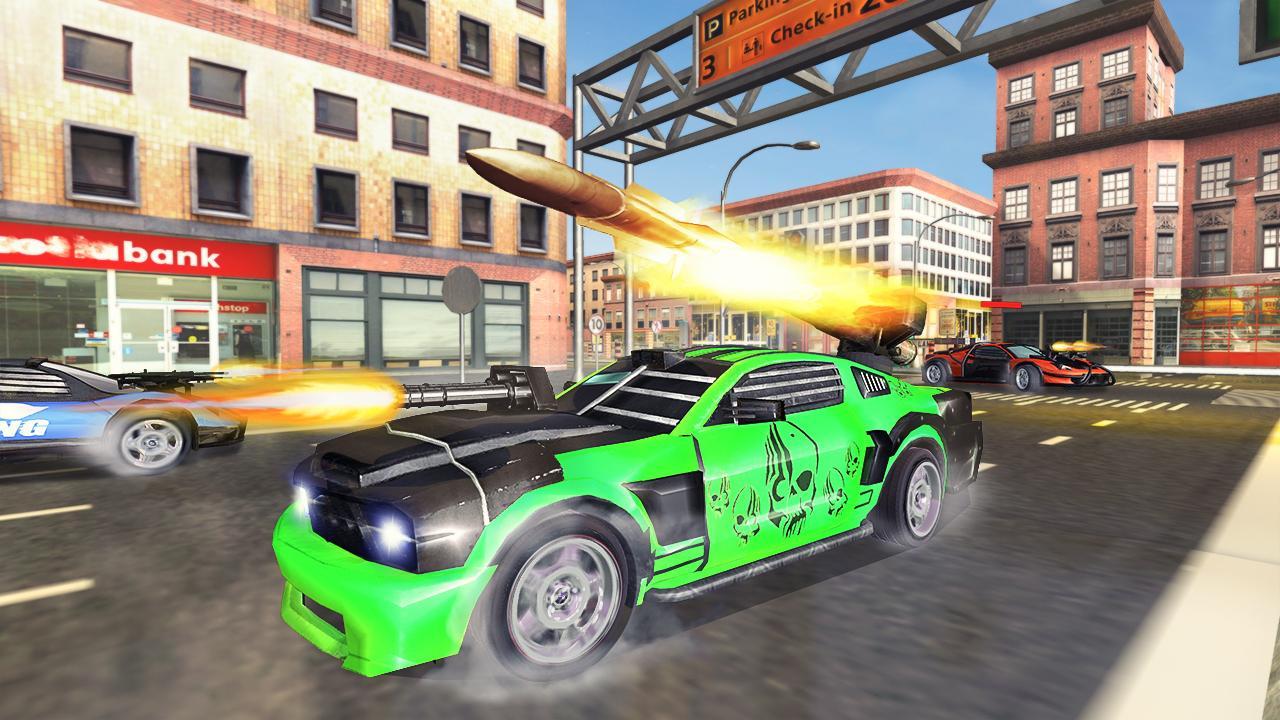 Road RevengeCar Shooting action game