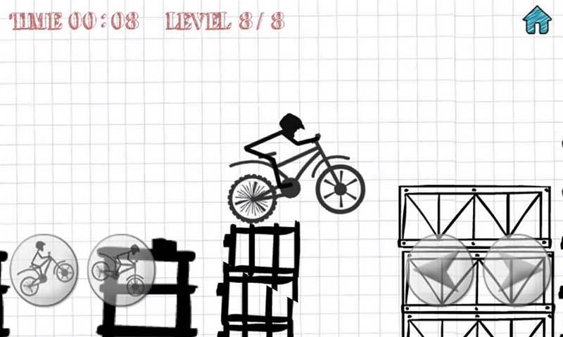 Stickman Stunt Bike