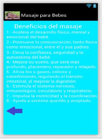 Vinculate con tu Bebe: Masaje