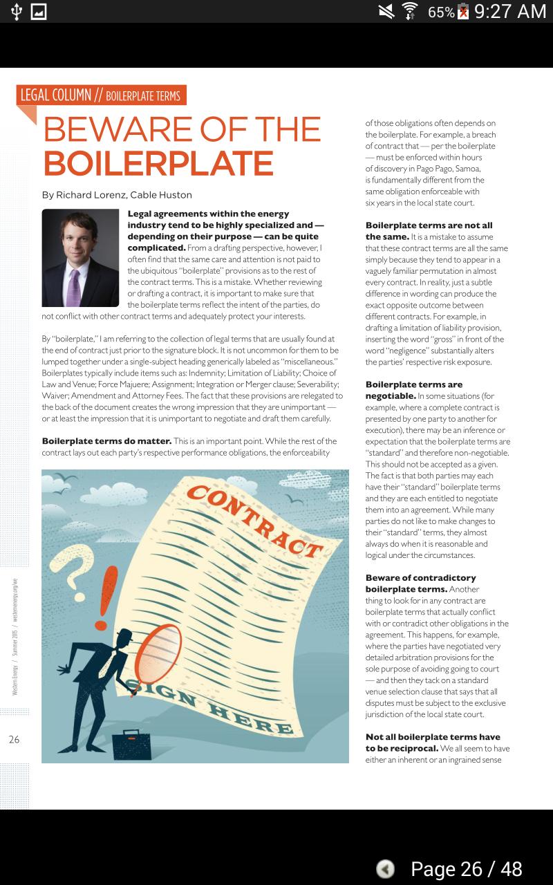 Western Energy eMagazine