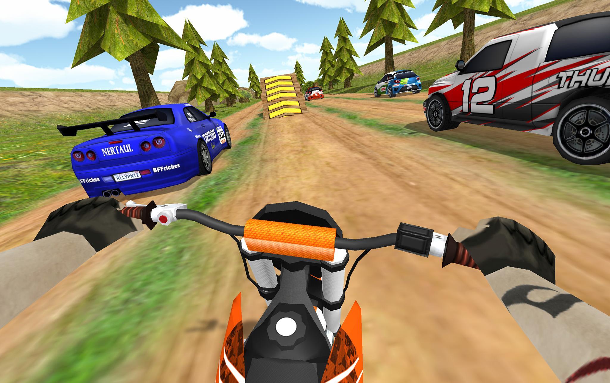 Dirt Bike Rally Racing Turbo