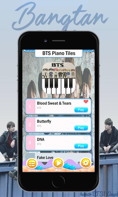 BTS Piano Tiles Game New