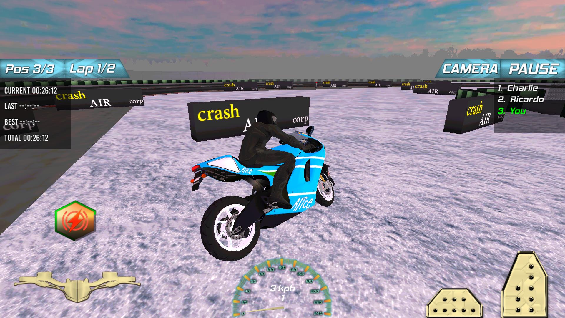 Winter Motorbike Race