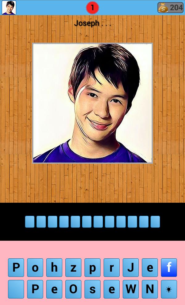 Guess Pinoy Celebrity Quiz