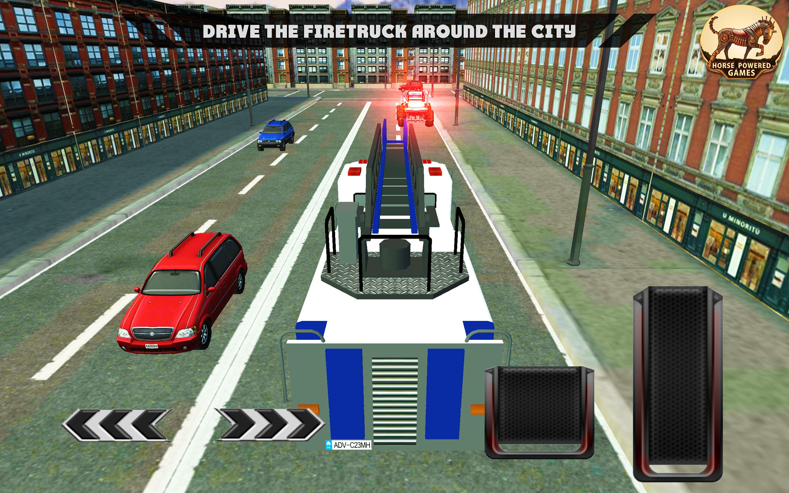 Firefighter Fire Truck Parking