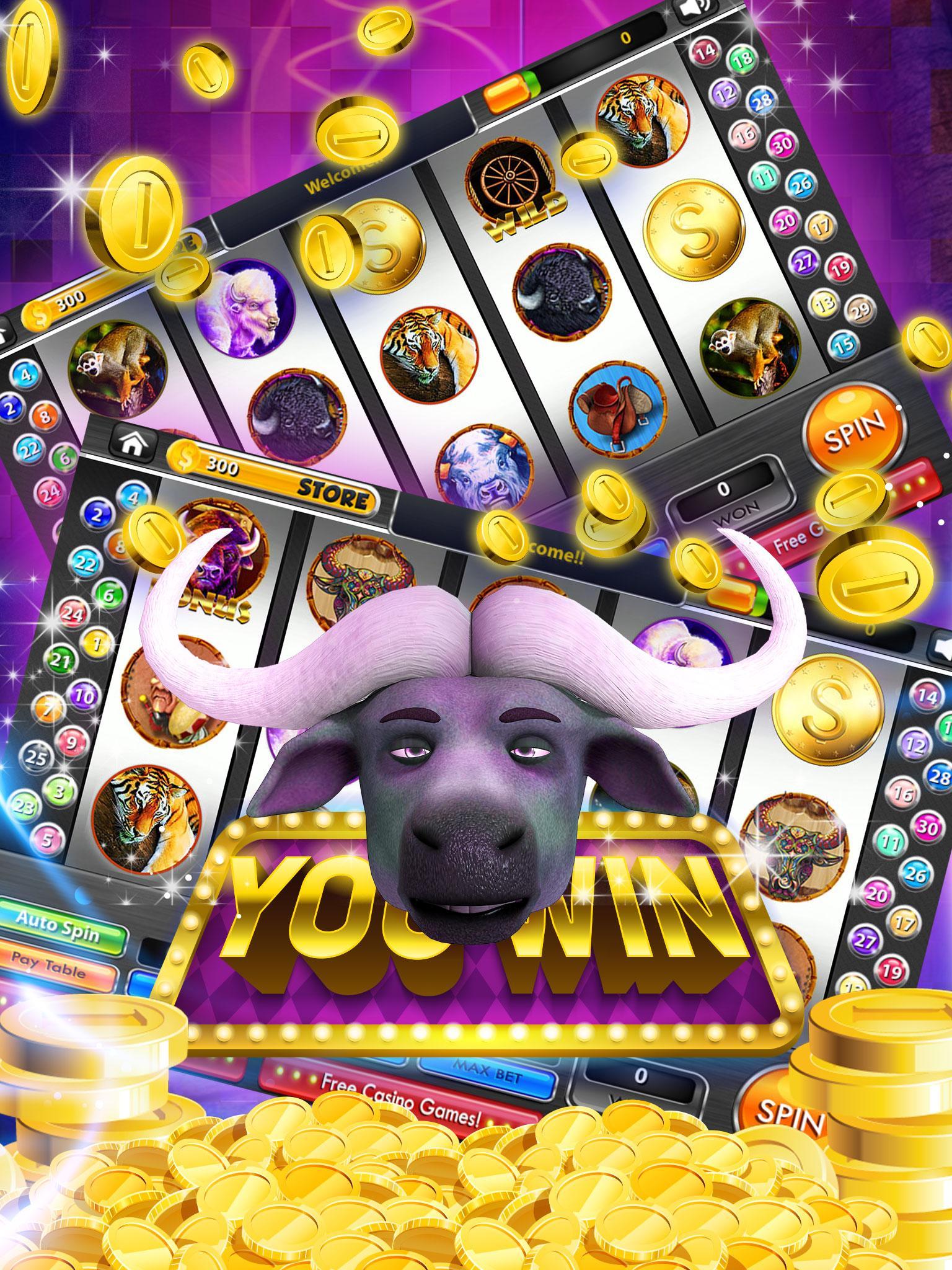 Cherokee Buffalo Casino Slots!