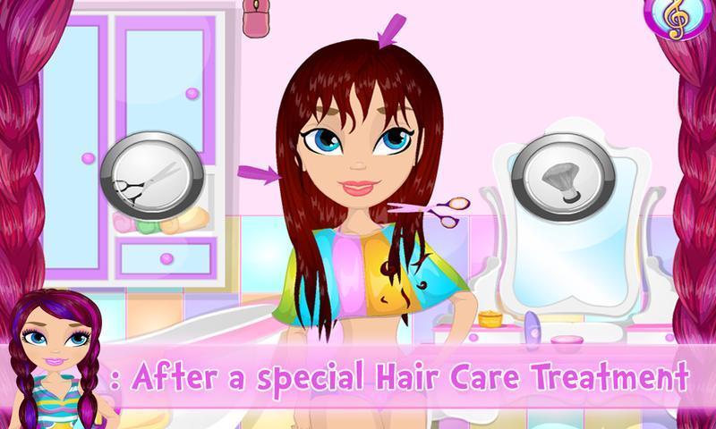 My Funky Hair Day Spa Makeover