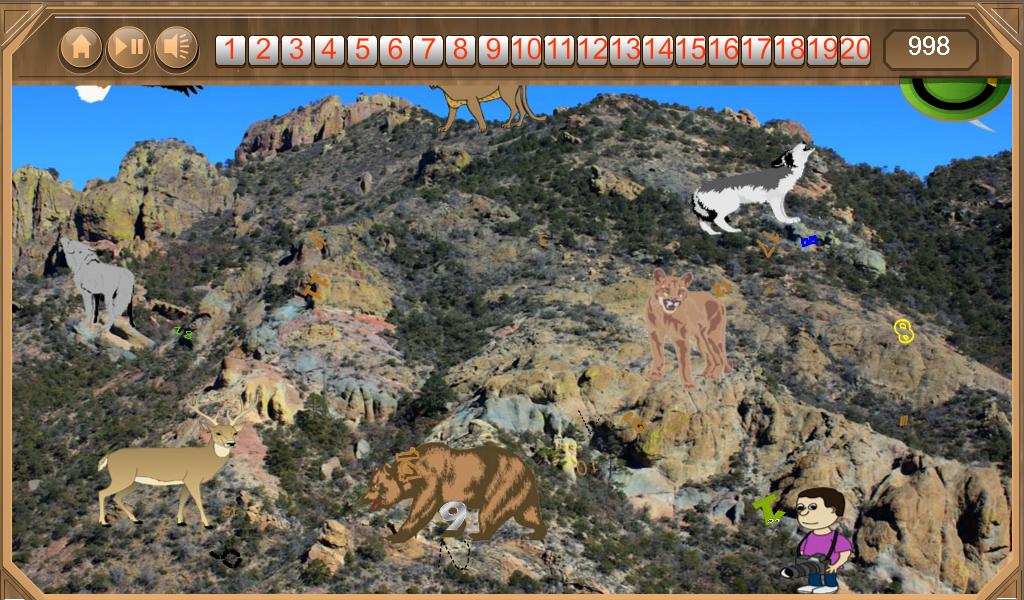 Big Bend Hidden Numbers