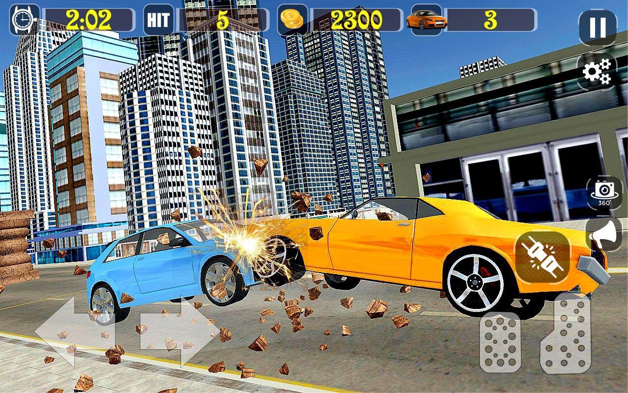 Deadly Car Crash: Crazy Crash Drive Game