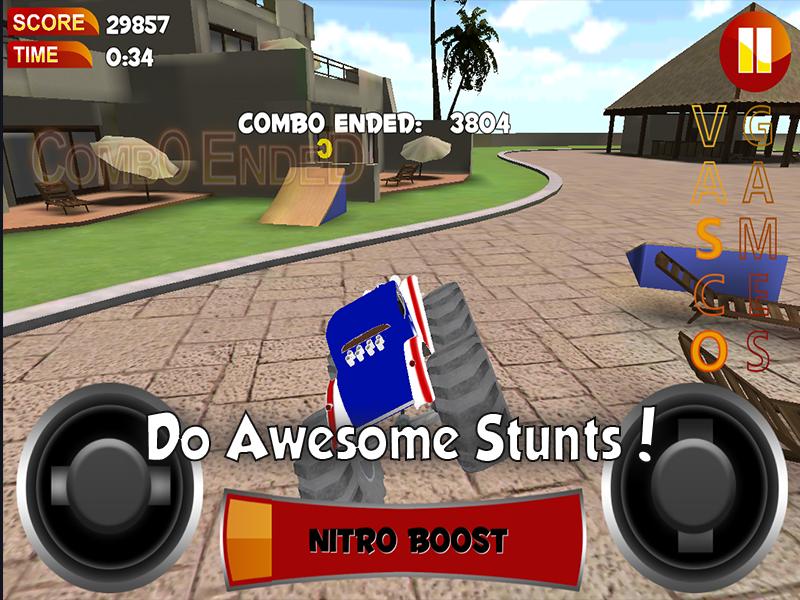 RC Monster Truck Stunts 3D