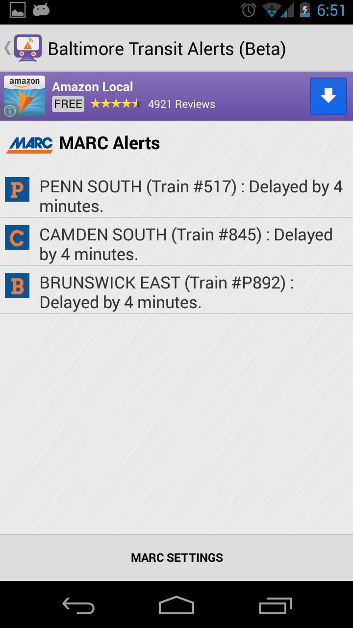 Baltimore Transit Delays