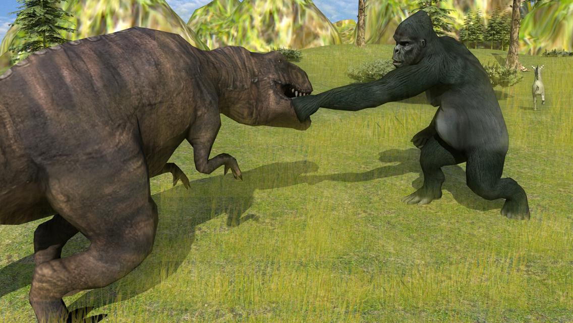 Angry Mad gorilla Wild Attack