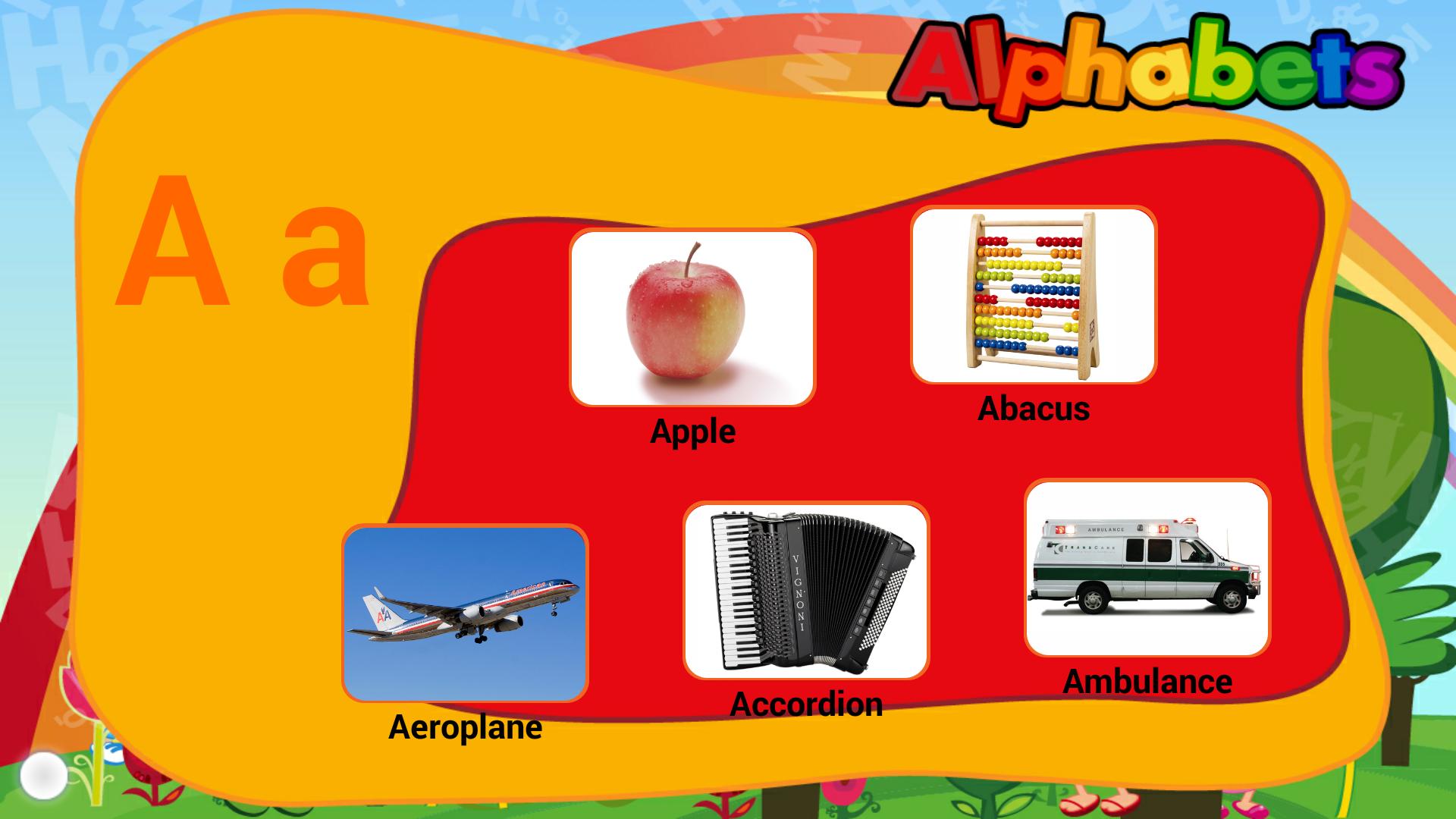 Alphabets for kids