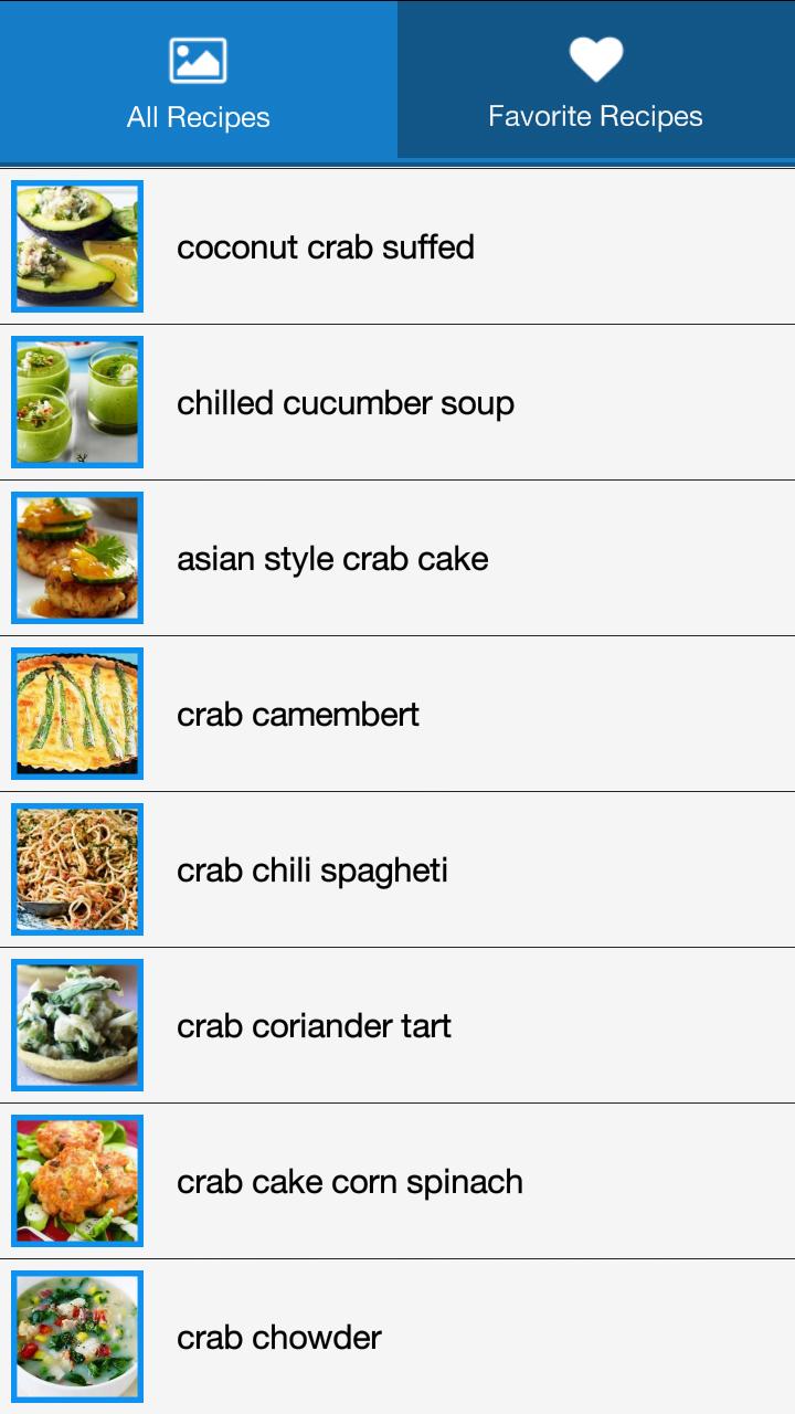 Crab Recipes