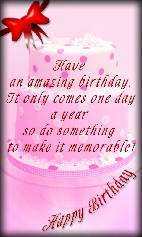 Birthday Quotes Live Wallpaper