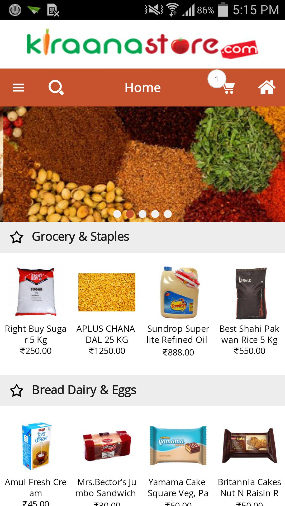 Kiraanastore Grocery Online
