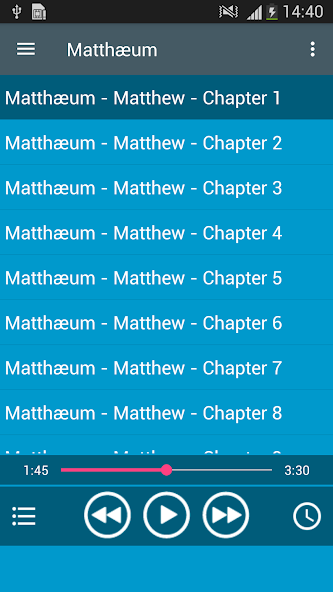 Audio Bible Vulgate in Latin