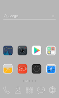 NewGrey LINE Launcher theme
