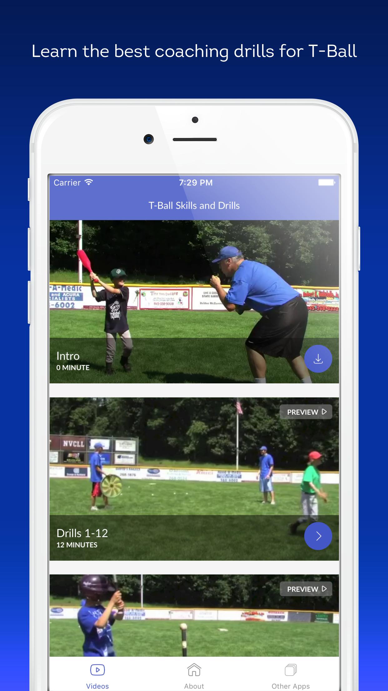 T-Ball Skills And Drills