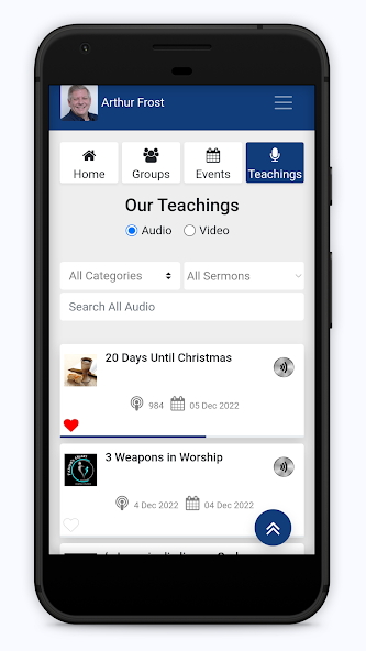 Dr Arthur Frost Teachings