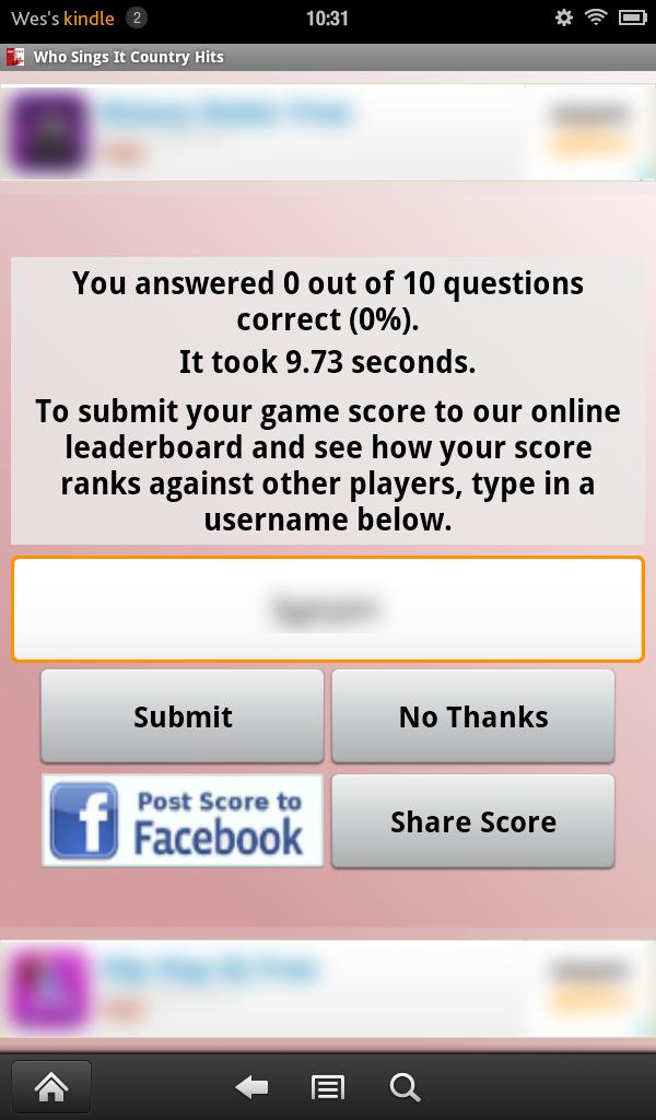 Who Sings It? Country Hits