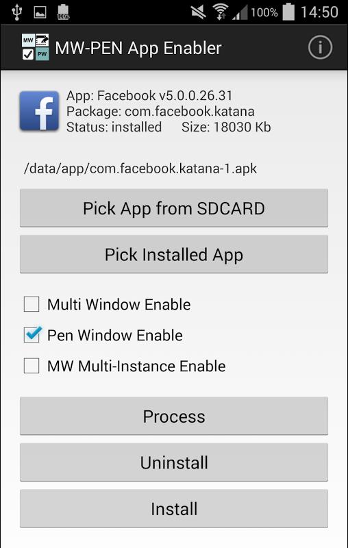 MW-Pen App Enabler