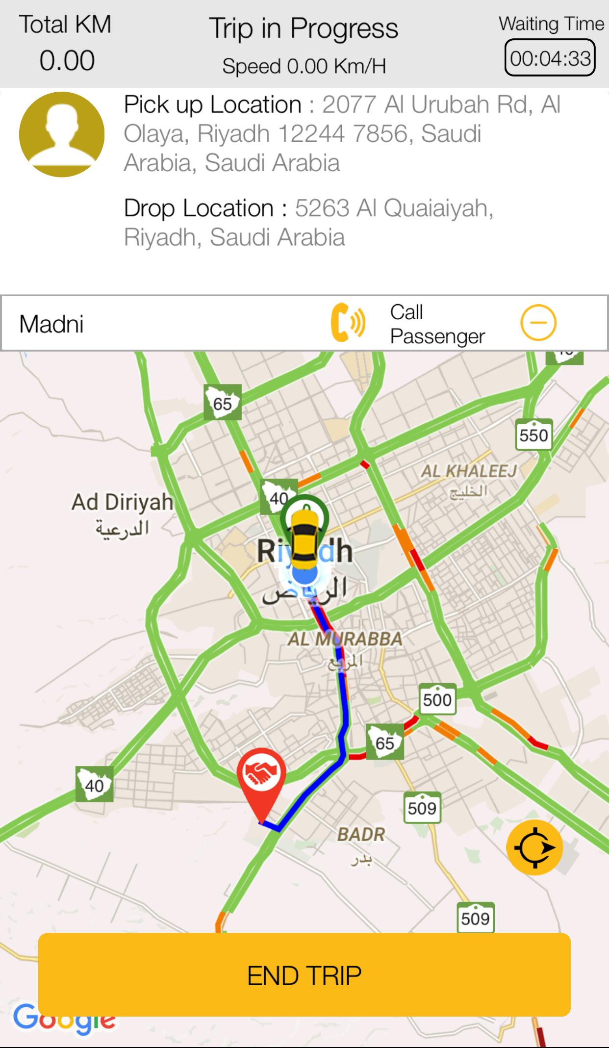 Taxicom Saudi - Driver