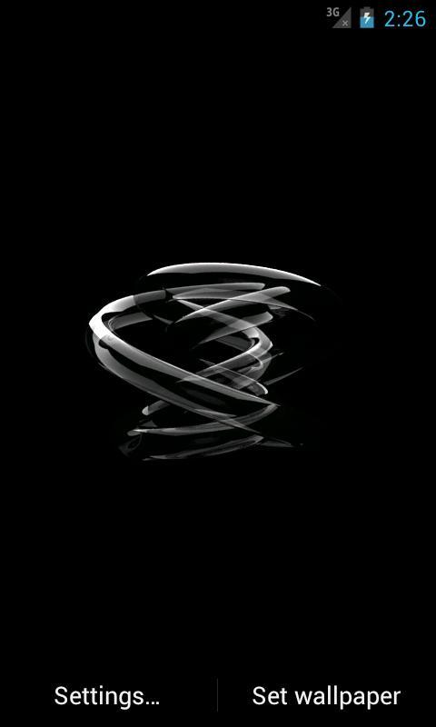 3D animated wallpaper. LITE