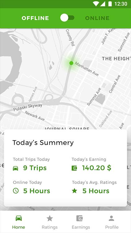 Cabber Driver(native)