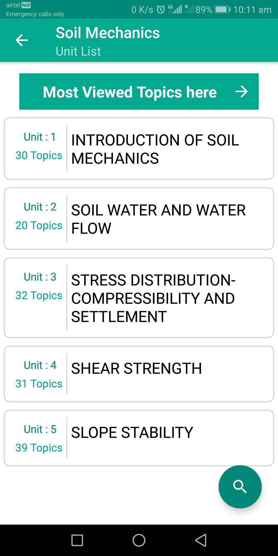 Soil Mechanics