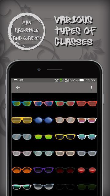 Man Hairstyle Photo Maker - Glasses Style