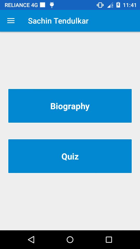 Sachin Tendulkar(Biography)