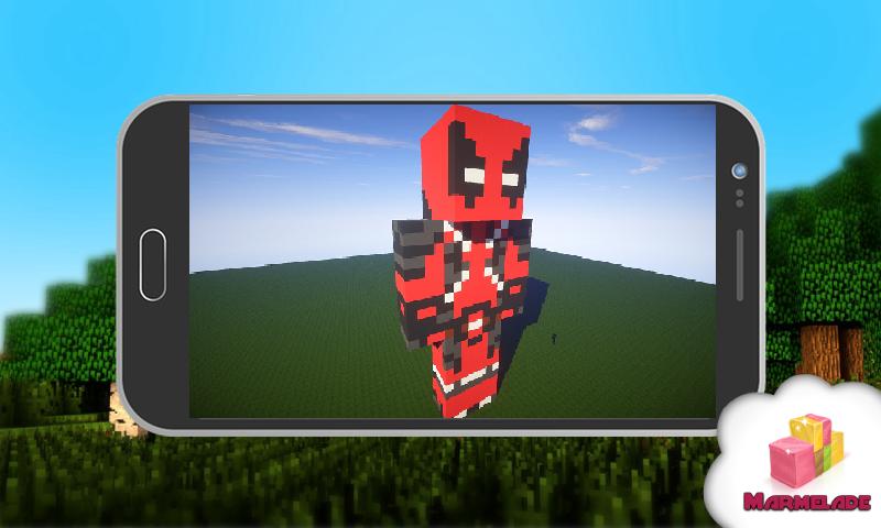Mod Hero Deadpool MCPE