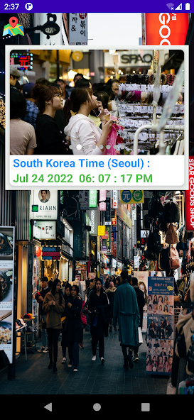 South Korea Clock(Seoul)