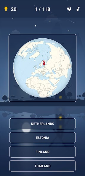 Flag quiz - Country flags